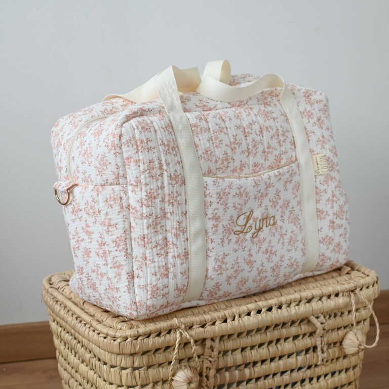 Matelas à Langer + 2 Tapis De Change Hanoï écru / Multicolore