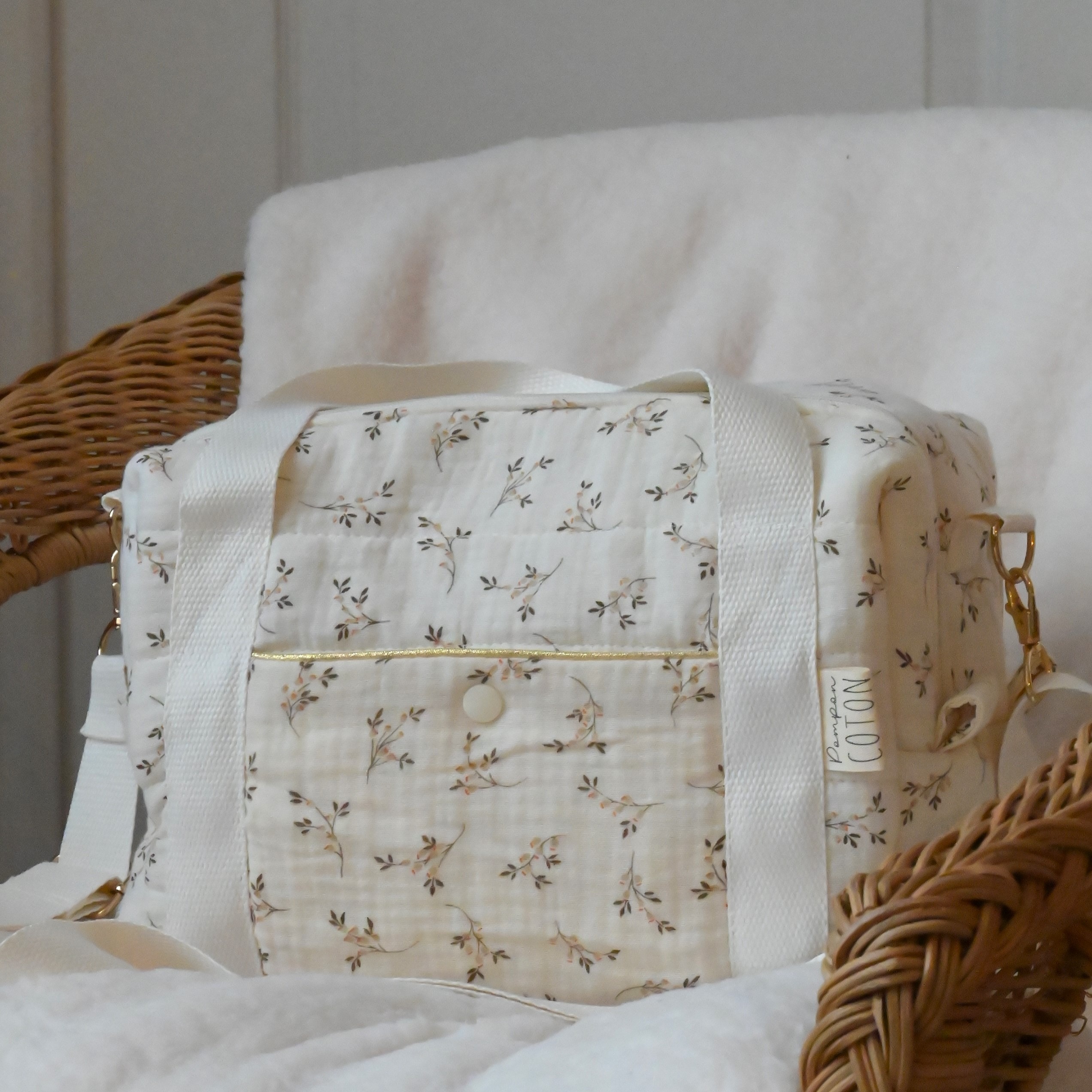 Double vanity gaze de coton – Image 7