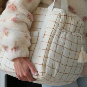 Sac à langer Carreaux