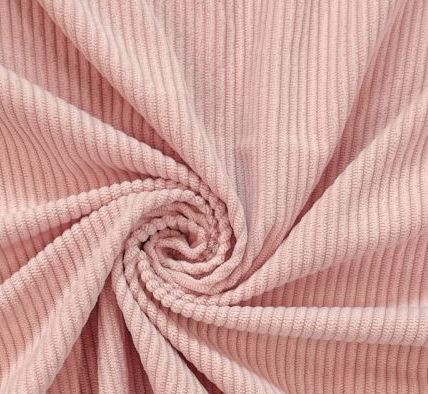 Velours souple rose layette