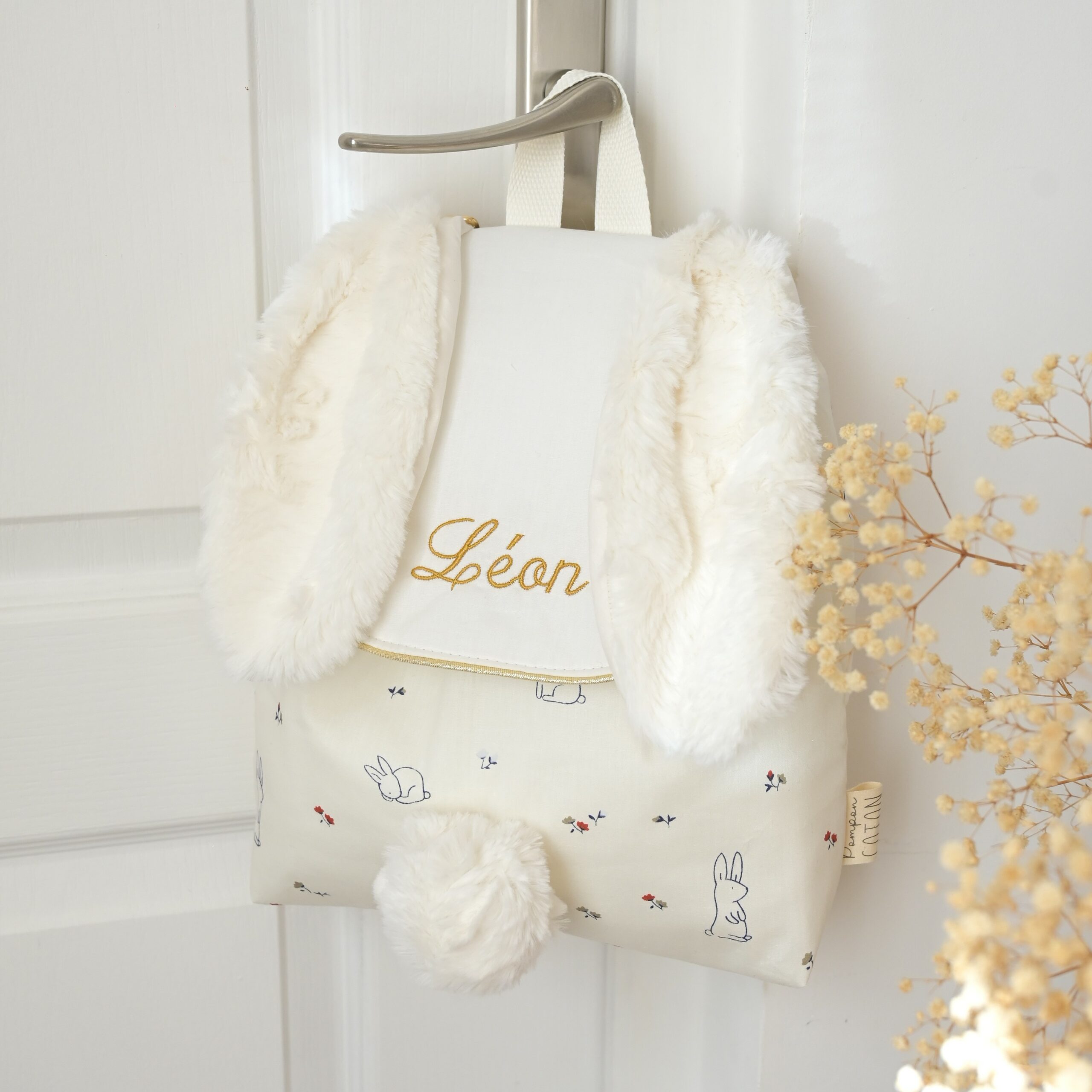 Sac lapin illustration