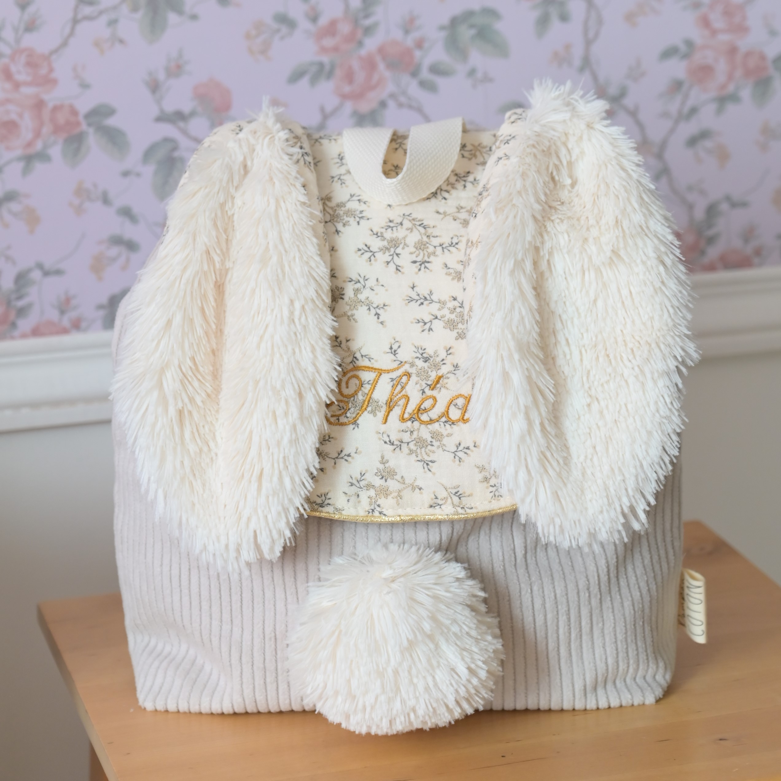 Sac lapin Cocoon écru