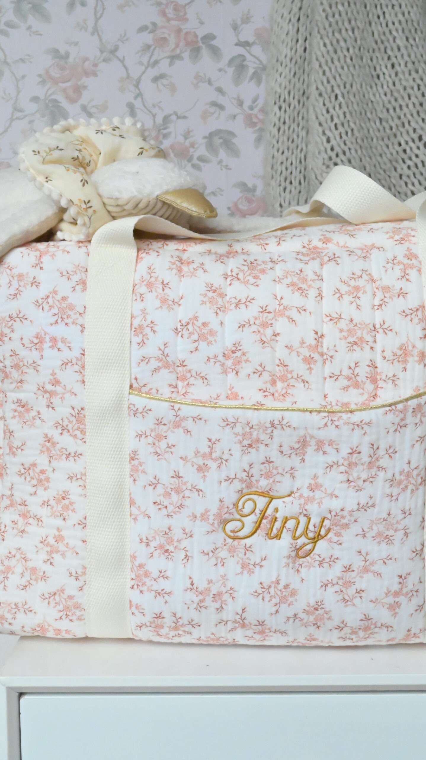 Sac ร langer gaze de coton Cocoon Pรชche โ Image 2