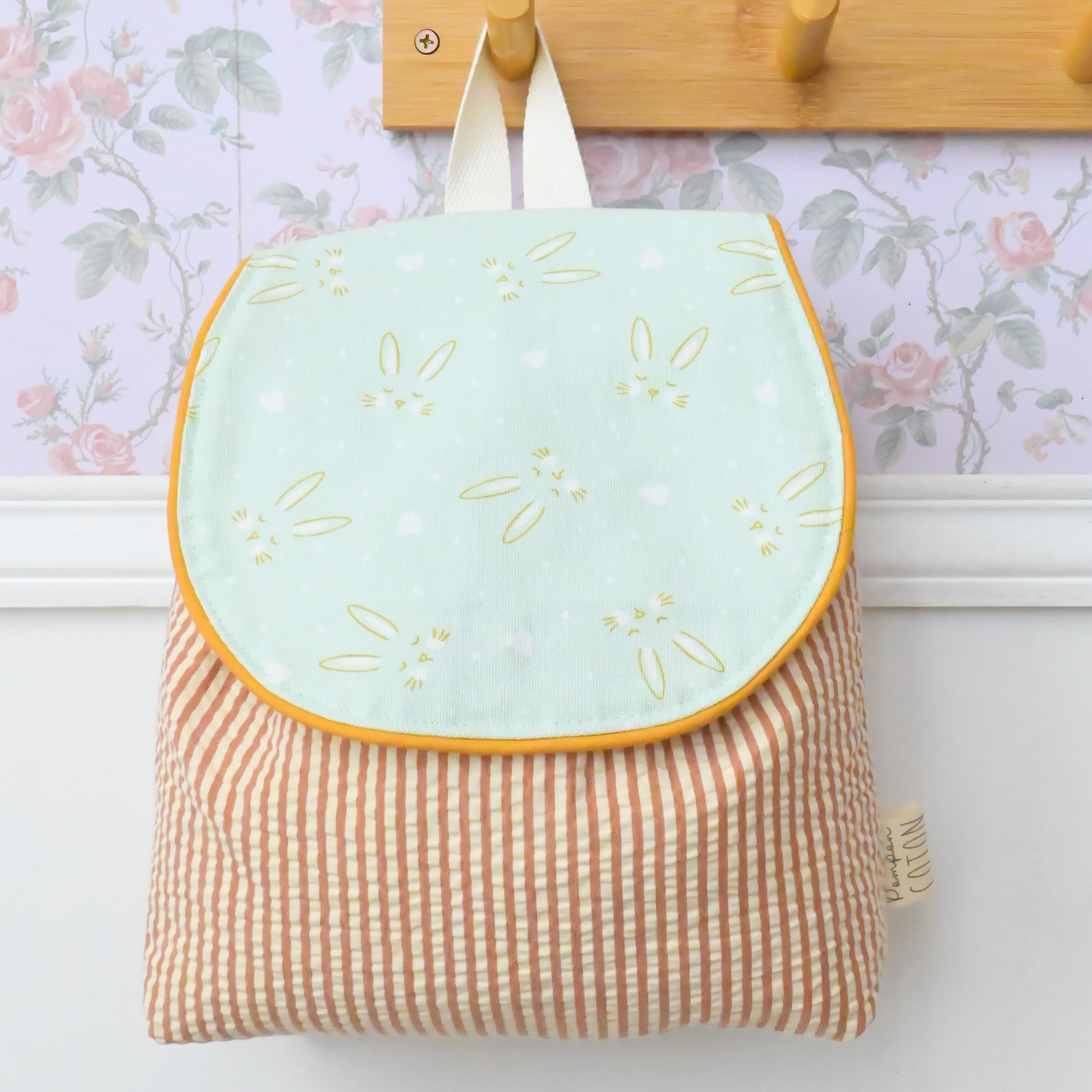 Sac à dos Bunny rayé